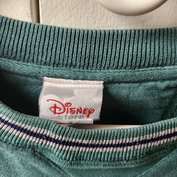 Disney TIGGER Green Sweater with Embroidered Character LG - Picture 3 of 6